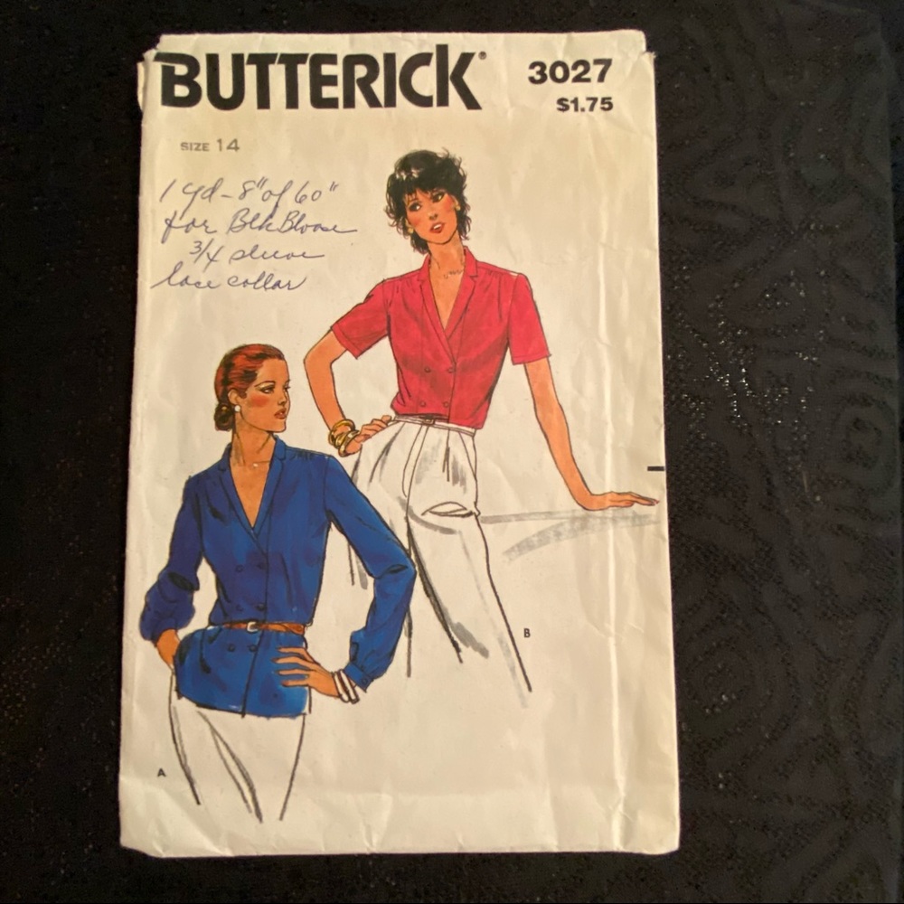 Black Double-Breasted Blouse - image 5